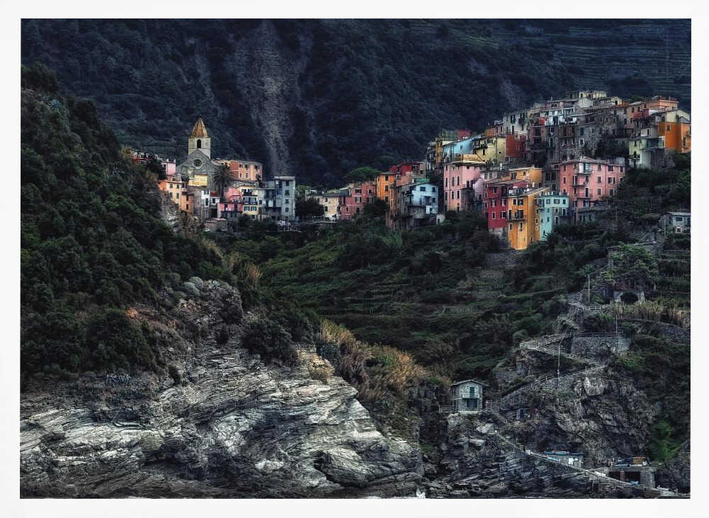 village  -on the rocks- Poster