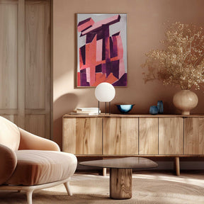 Geometric Symphony Poster