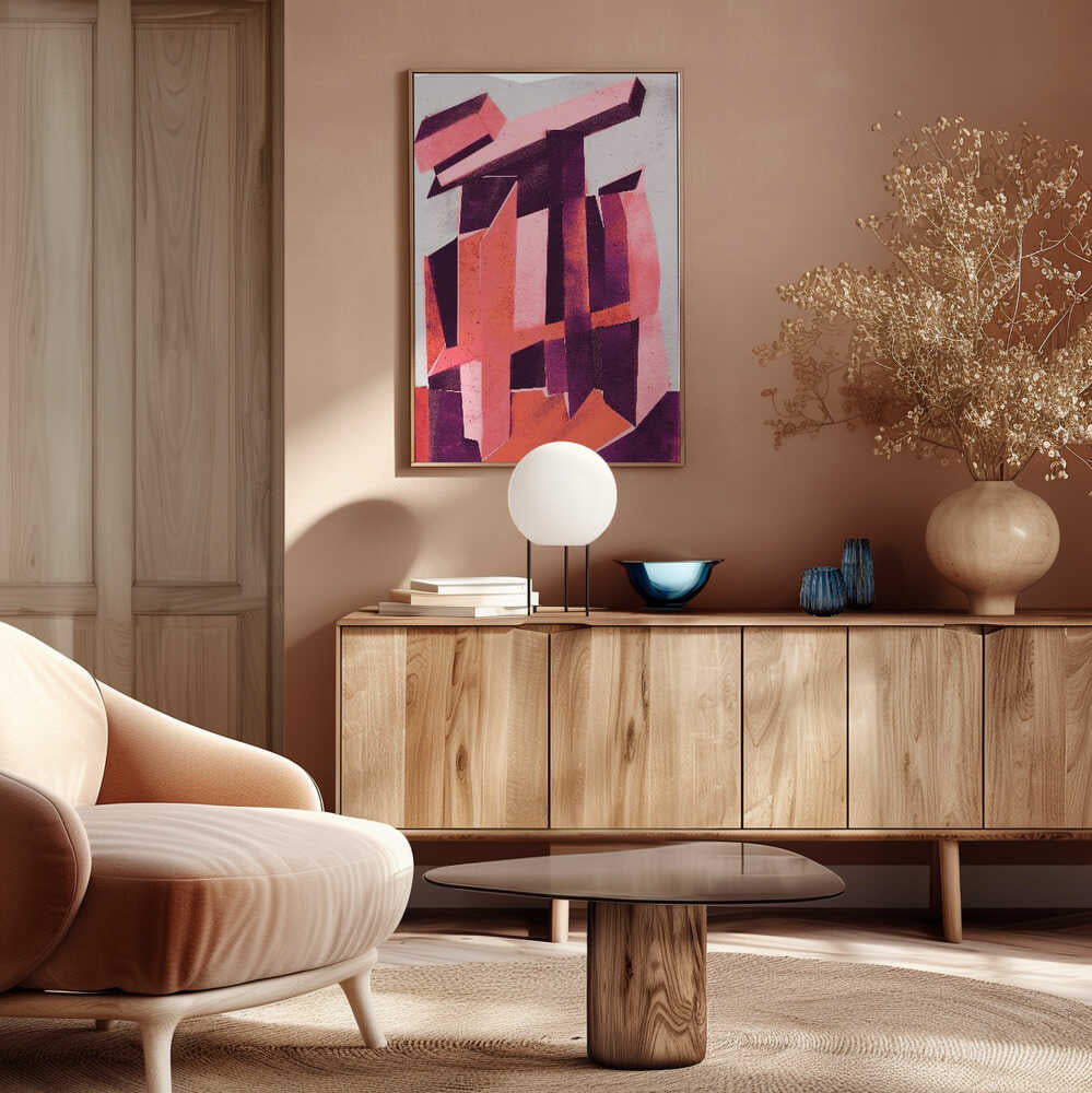 Geometric Symphony Poster