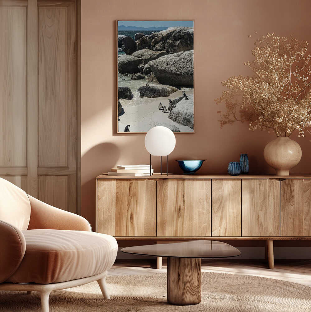 Penguin Cove Serenity Poster
