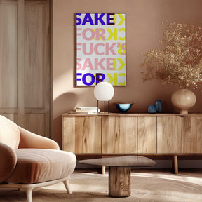 Vivid Repetition Poster