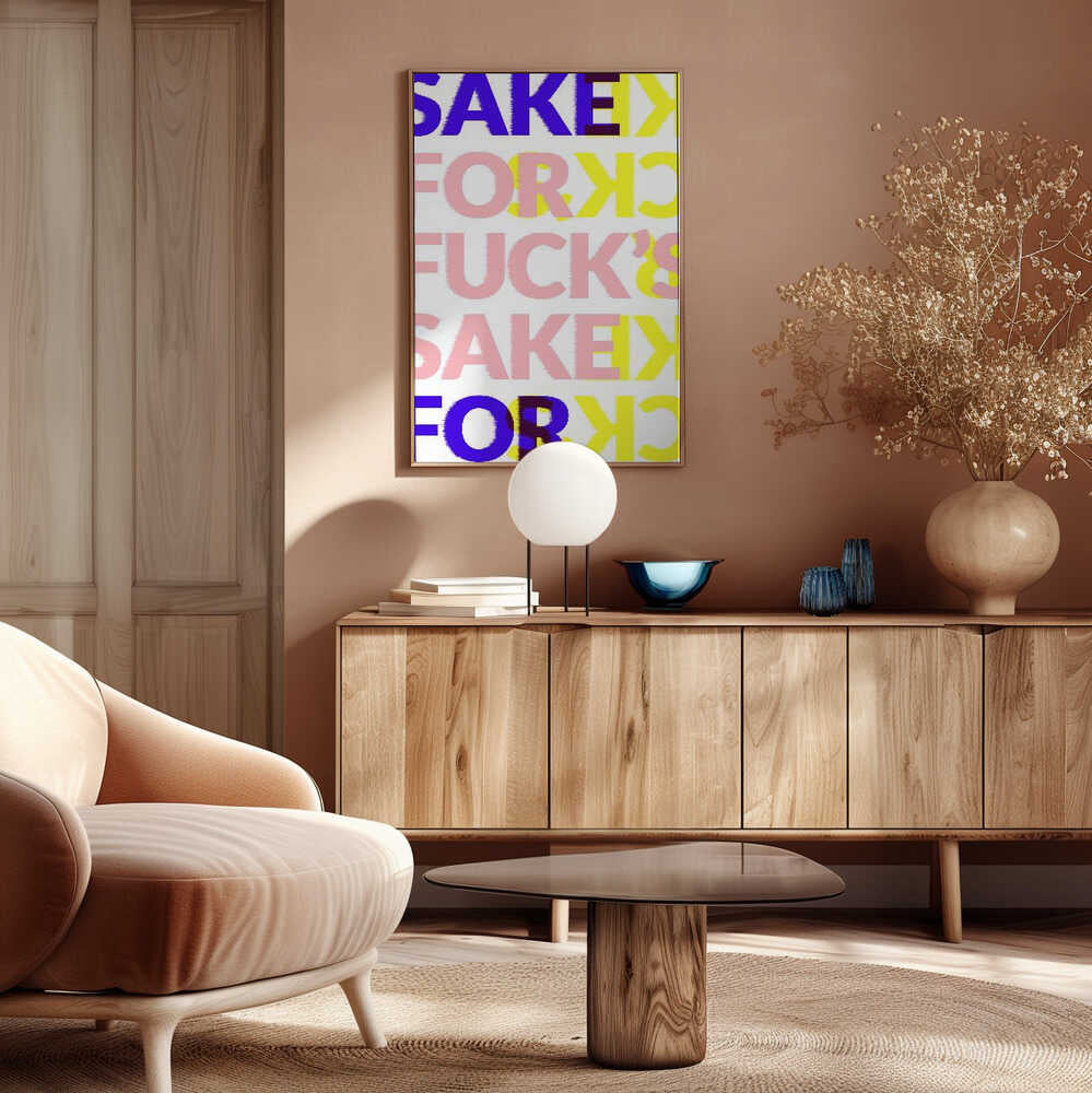 Vivid Repetition Poster