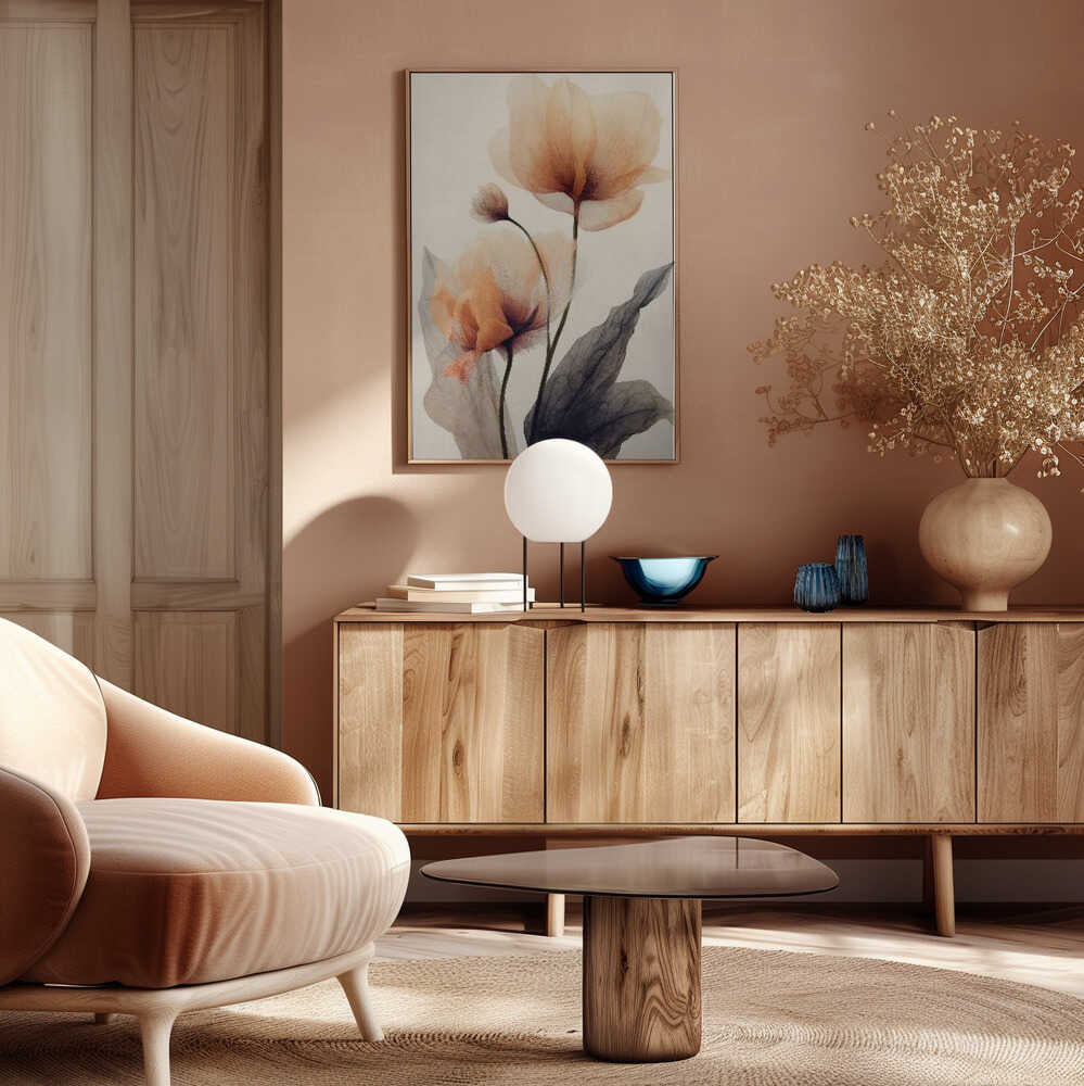 Ethereal Blooms Poster