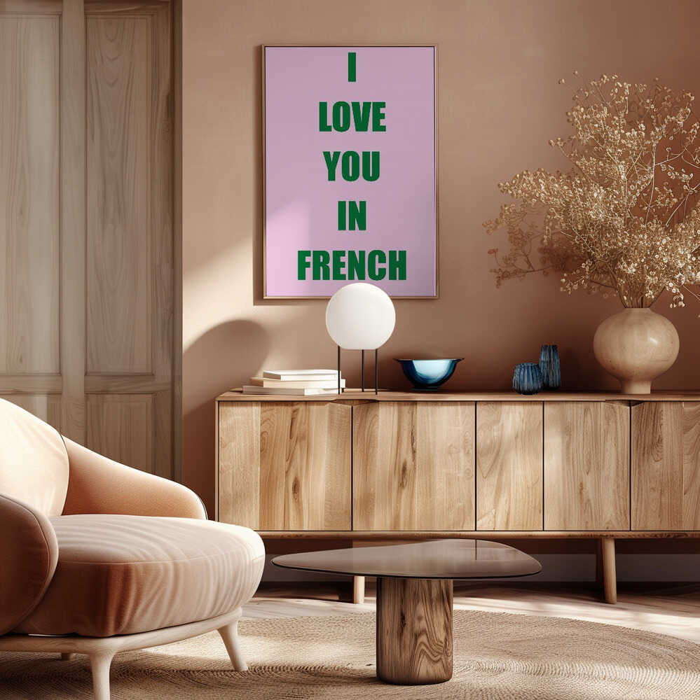Frenchlovegreen Ratioiso Poster