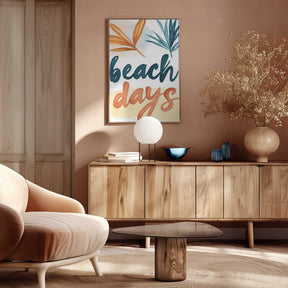 Sandy Serenity Poster