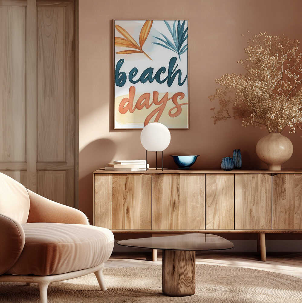 Sandy Serenity Poster