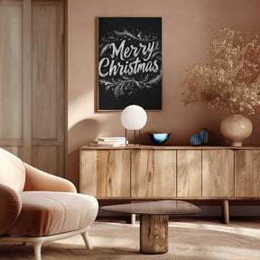 Holiday Chalk Wishes Poster