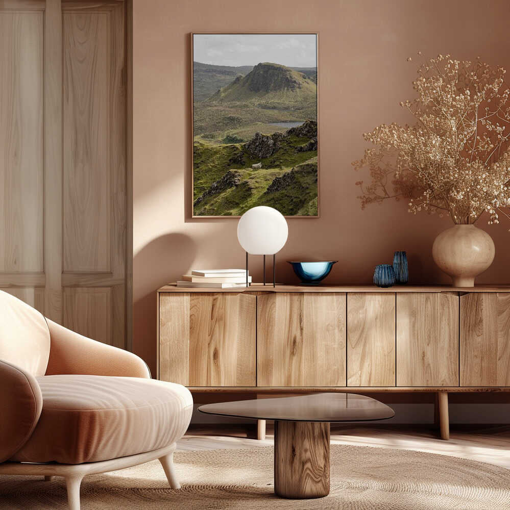 Quiraing Landscape on Scotland's Isle of Skye Poster