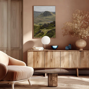 Quiraing Landscape on Scotland's Isle of Skye Poster