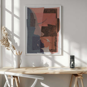 Fragmented Hues Poster