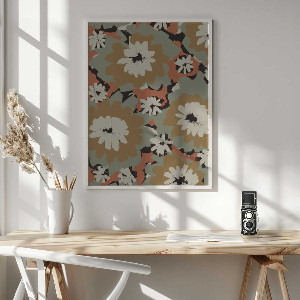 Floral Harmony Poster