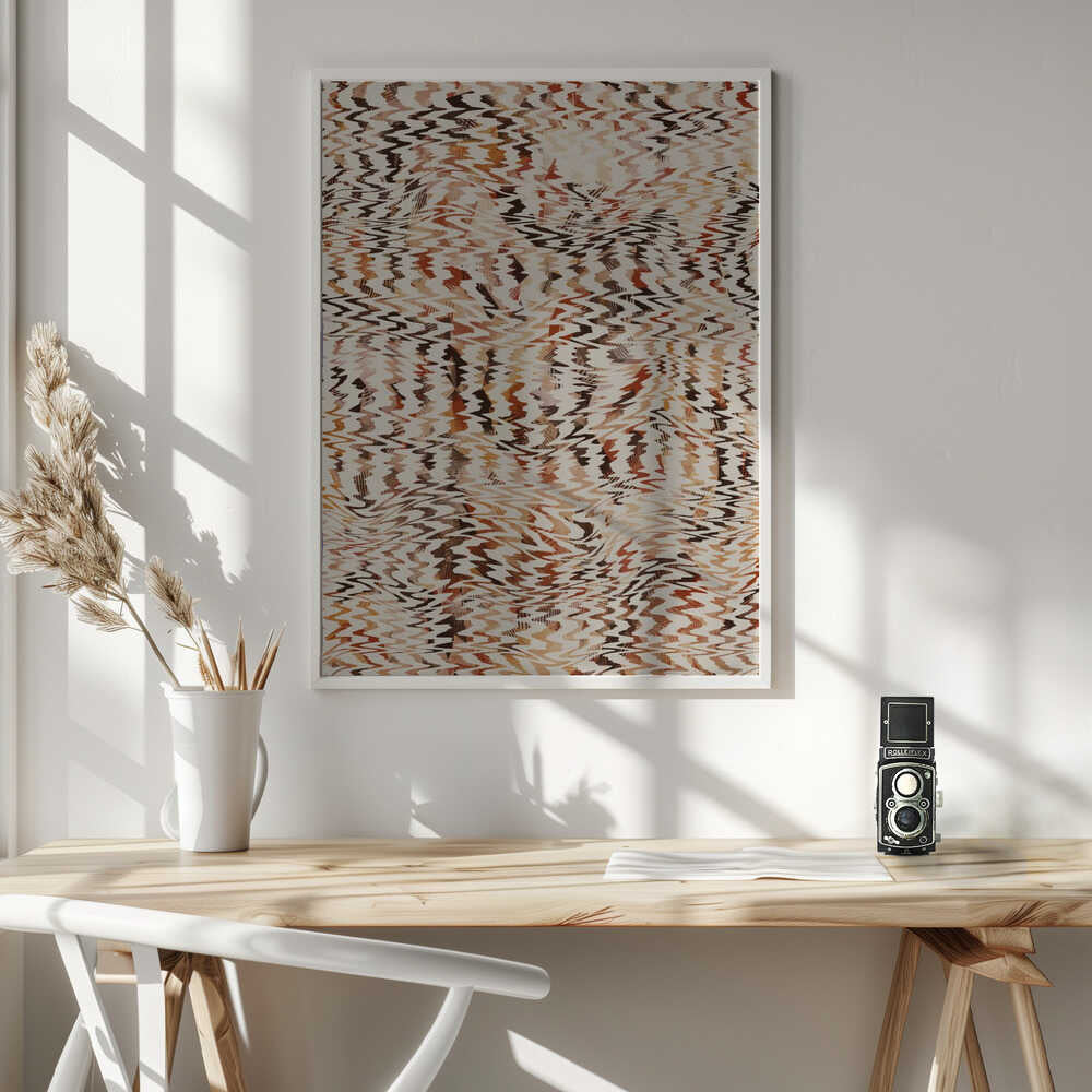 Rippled Tapestry Poster