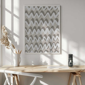 Zigzag Serenity Poster