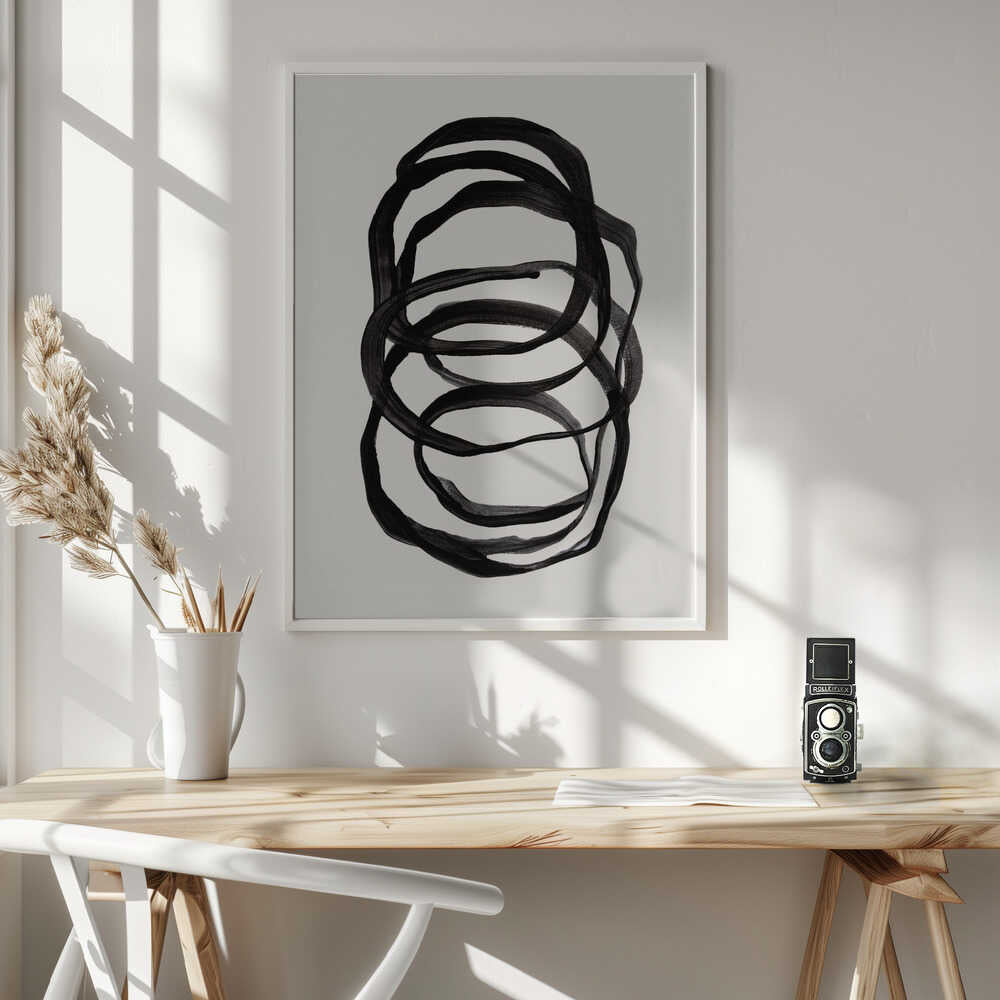 Abstract Lines II Poster