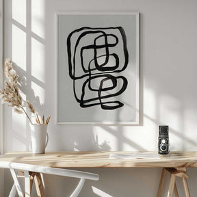 Abstract Lines I Poster
