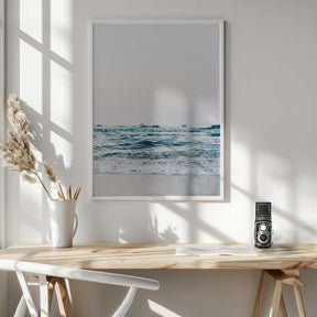 Abstract Waves Poster