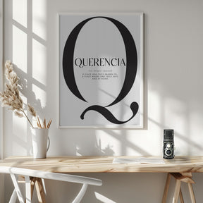 Querencia definition Poster