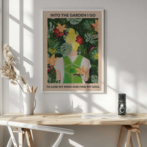 Into the Garden (blonde) Poster