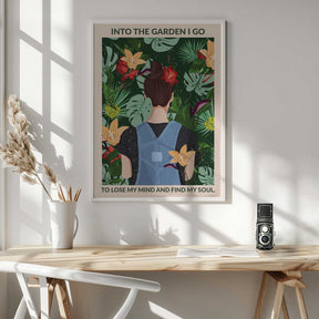 Into the Garden Standard Wall Art Poster