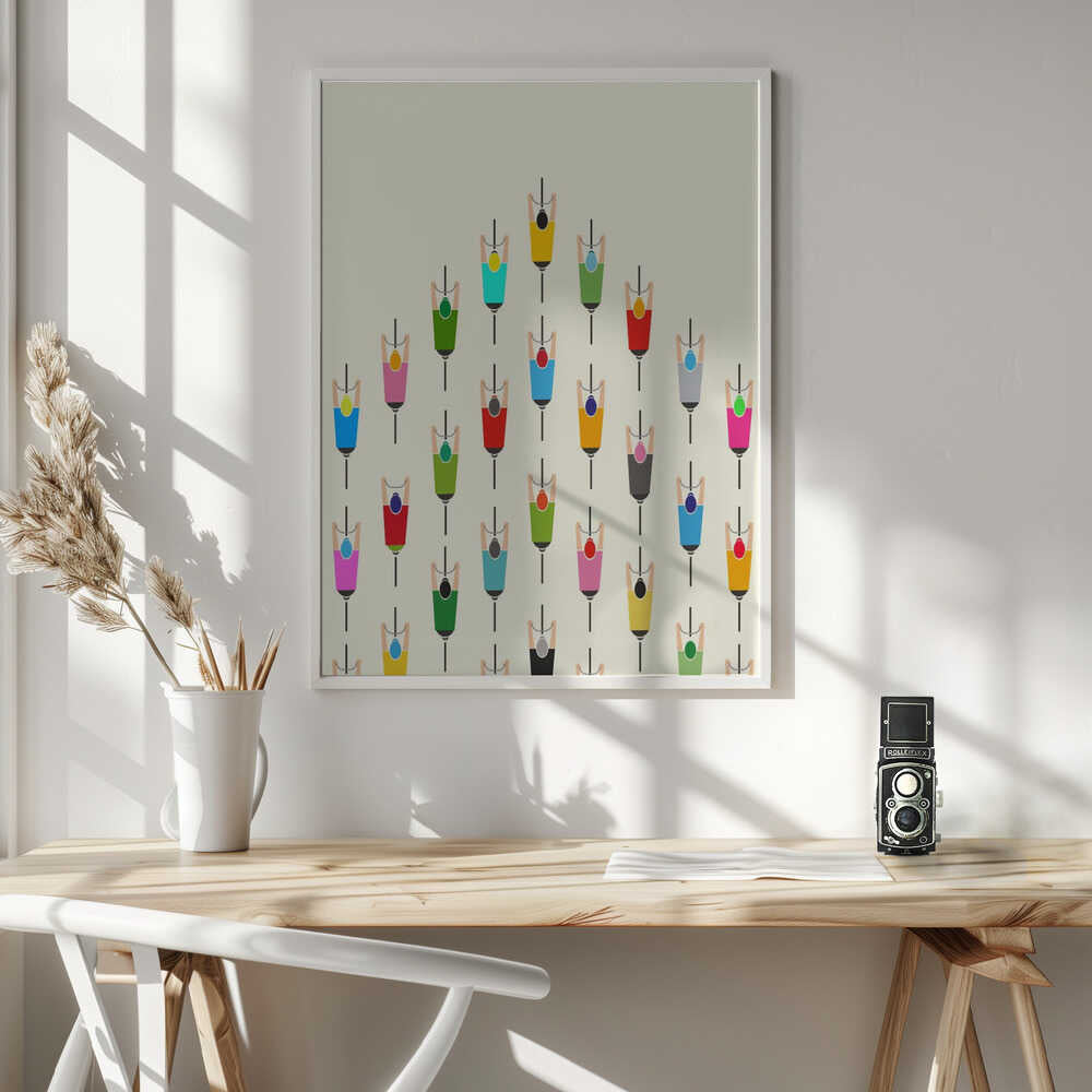 Leading the Pack Poster