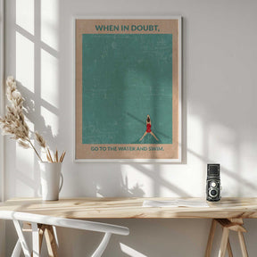 Open Water Standard Wall Art Poster