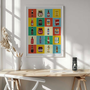 Taxonomy of Condiments Poster
