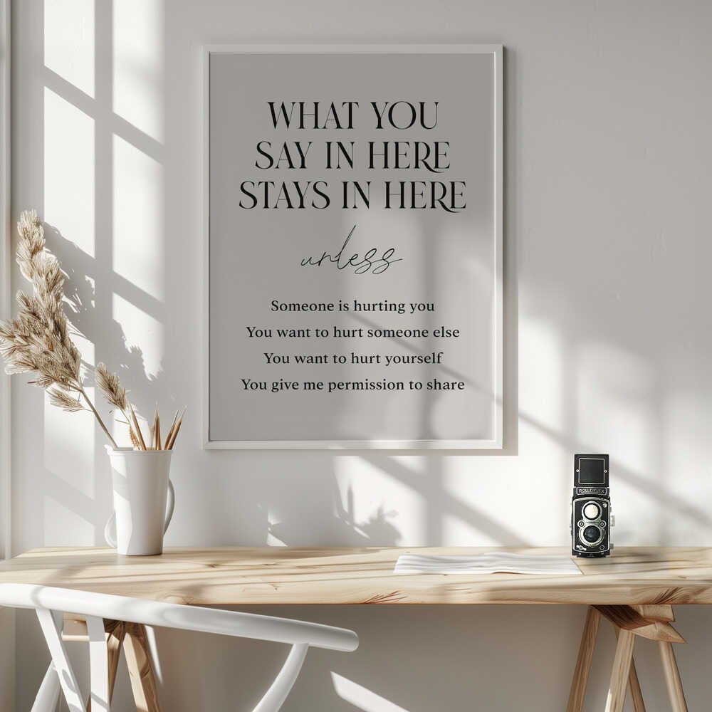 Saysherestayhere Poster