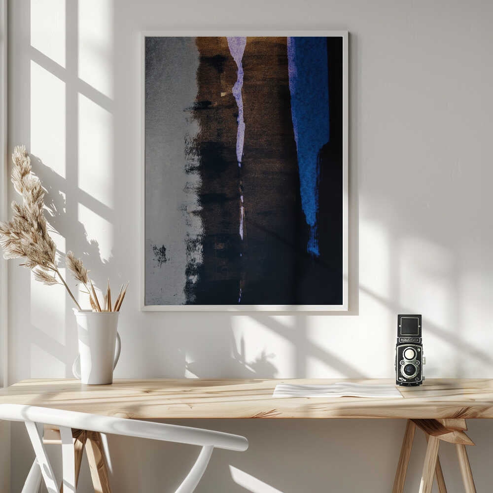 Fragmented Hues Poster