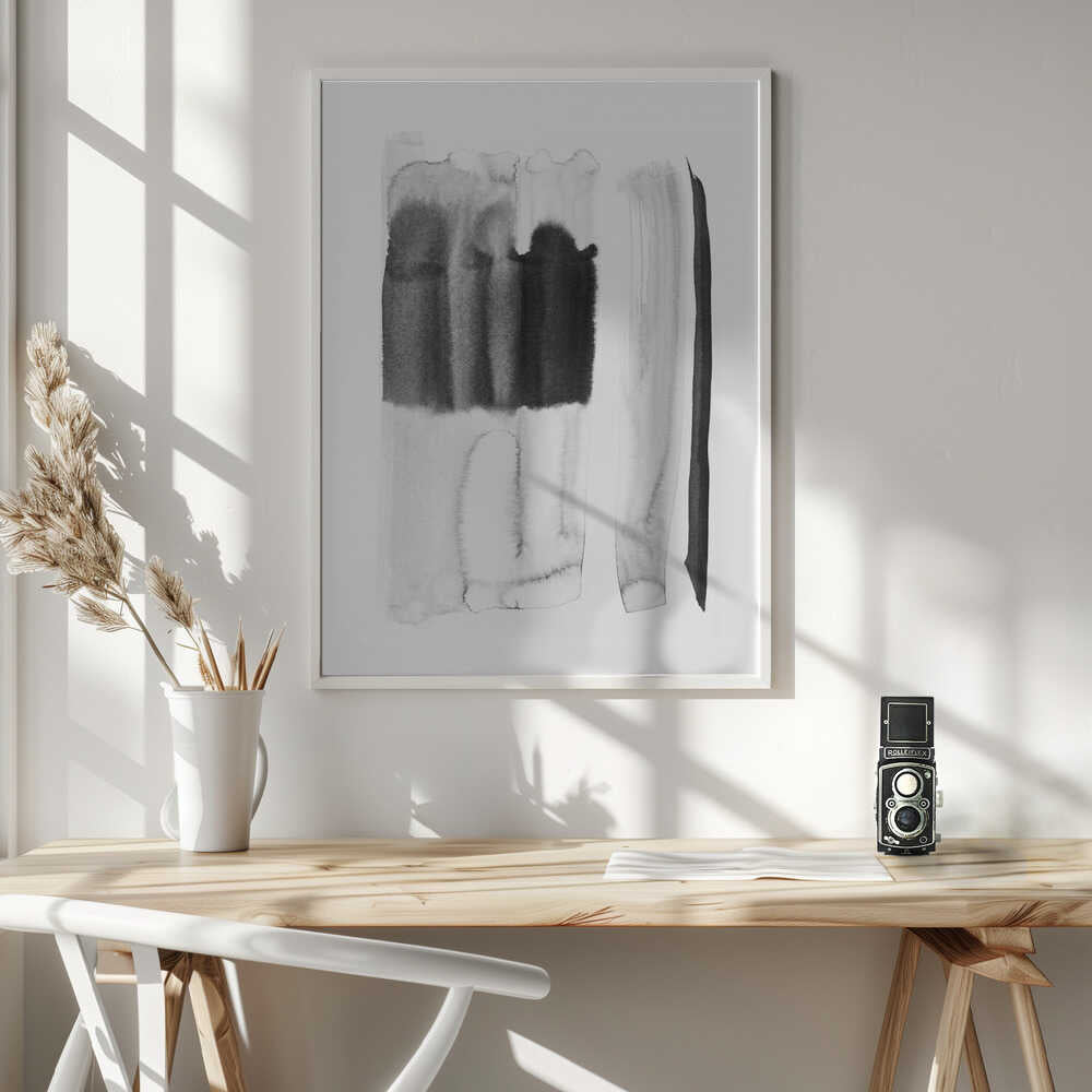 Monochrome Echoes Poster