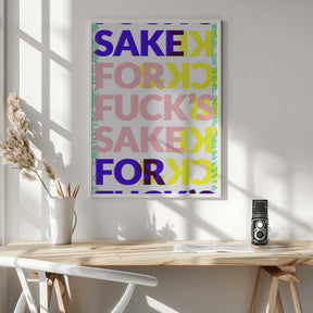 Vivid Repetition Poster