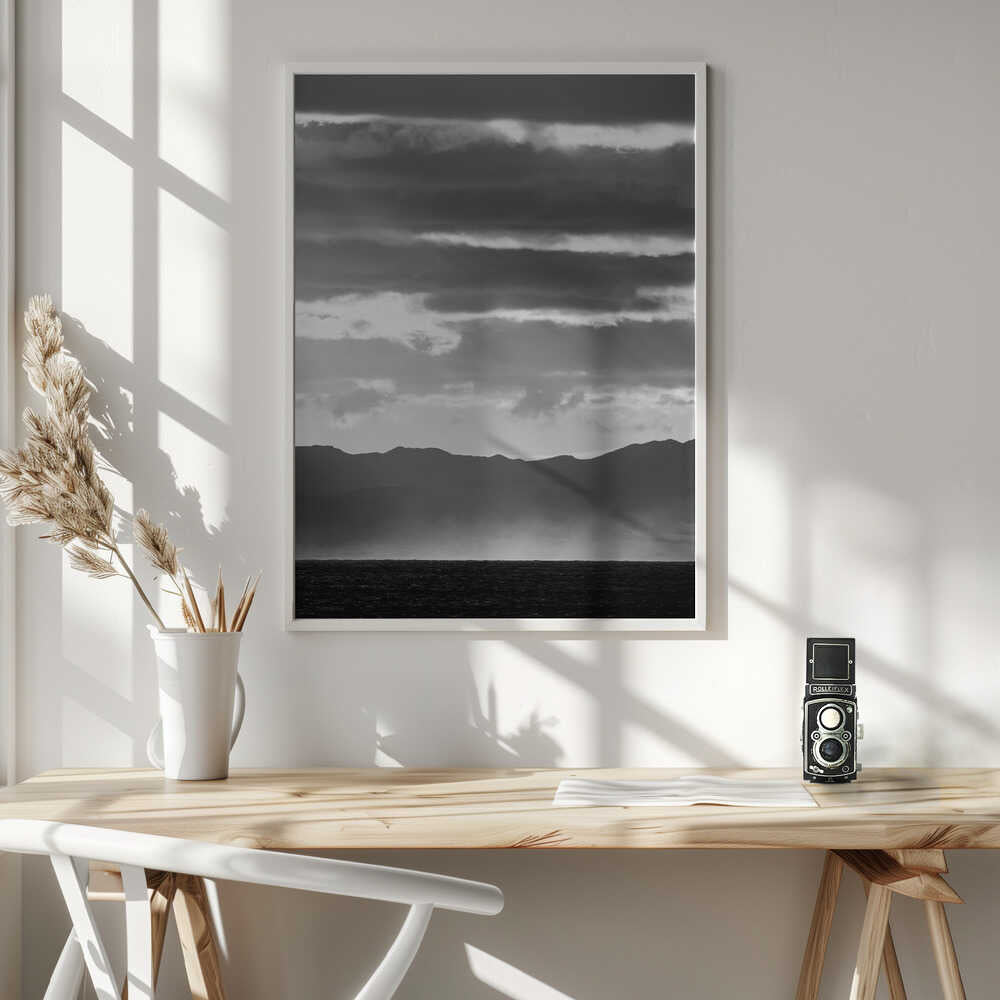 Black And White Landscape Poster