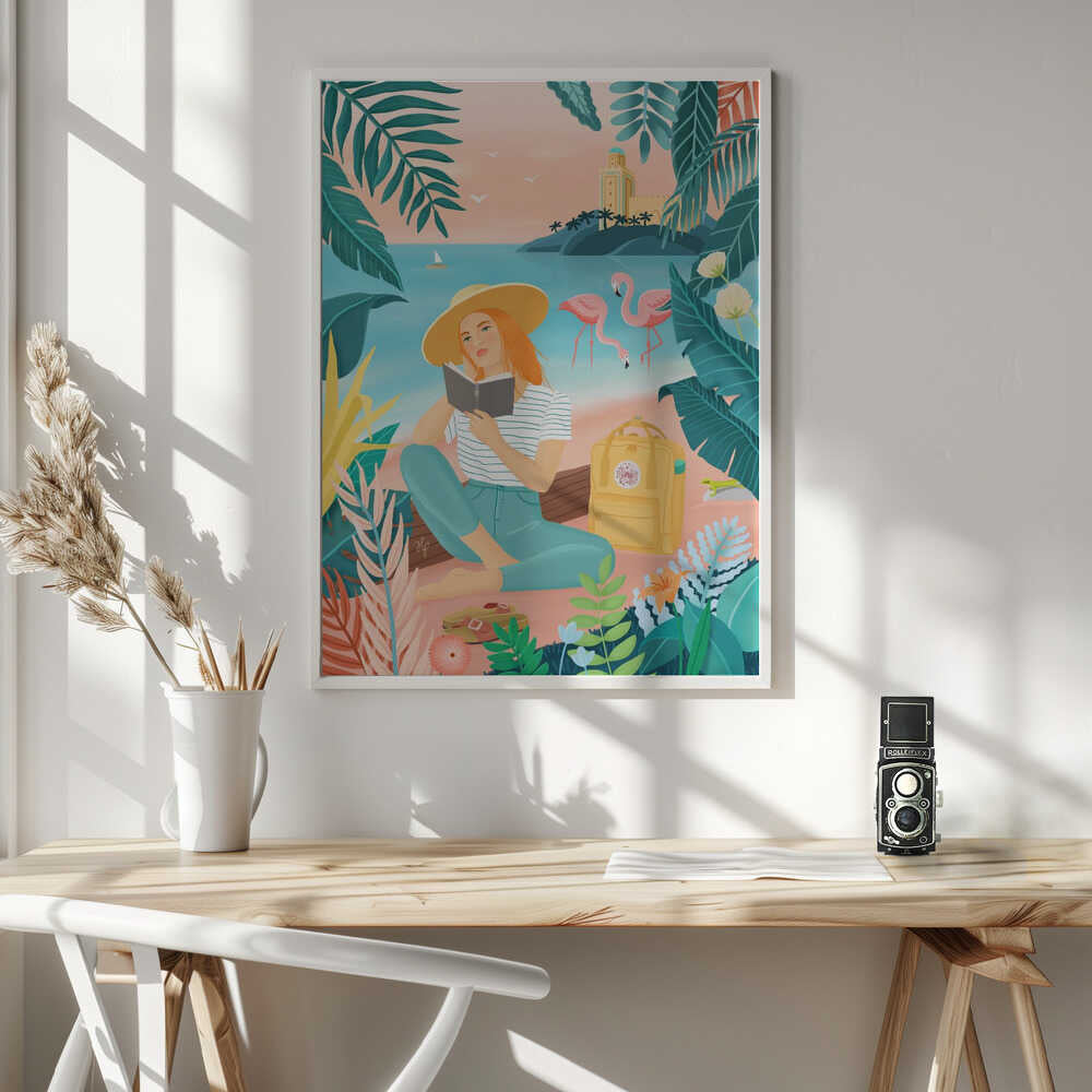 Flamingos Poster