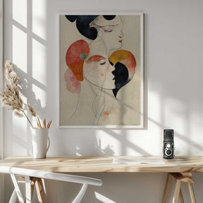 Flowing Faces Elegy Poster