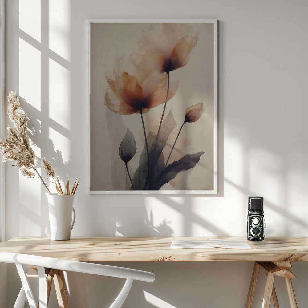 Delicate Bloom Dance Poster