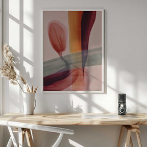 Flowing Hues Poster