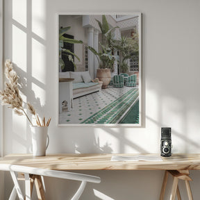 Marrakech Oasis Poster