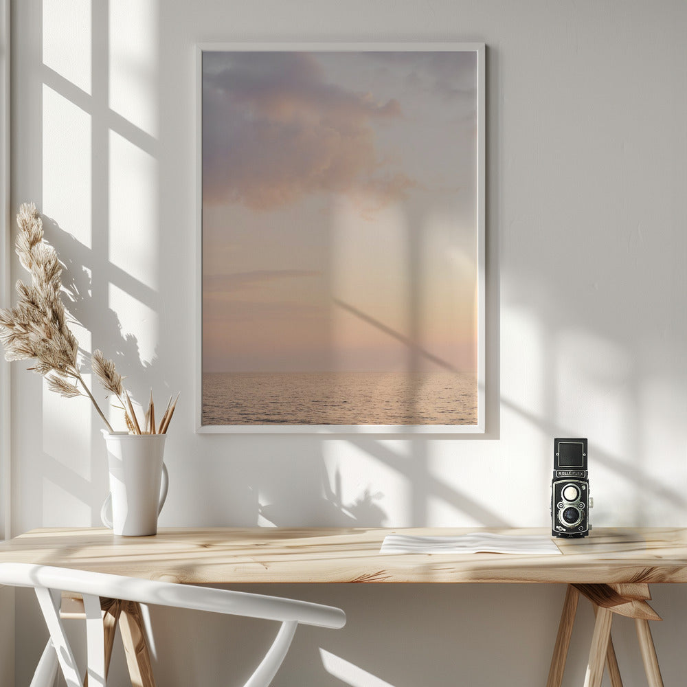 Pastel Color Sunset Poster