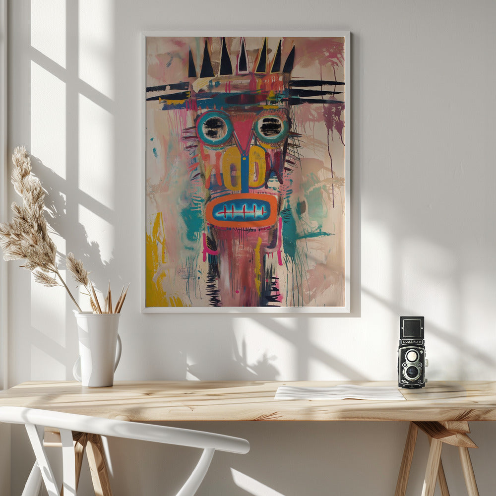 Totem abstract Poster