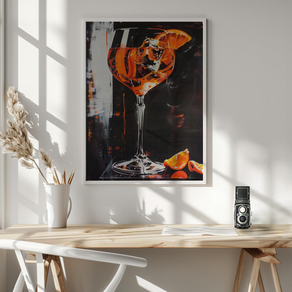 Aperol Spritz Dark Edition Poster