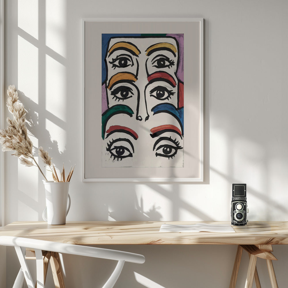 Eyes and Brows Poster