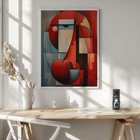 The Abstract Face Poster