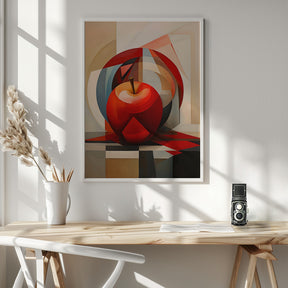 The Abstract Apple Poster