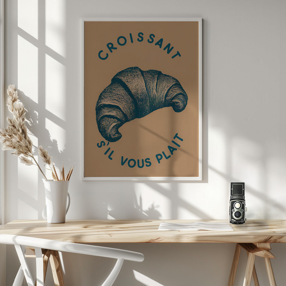 Croissant Poster