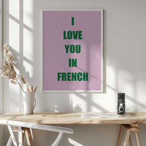 Frenchlovegreen Ratioiso Poster