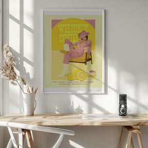 Jlr Whiskysour Pink Copy Poster