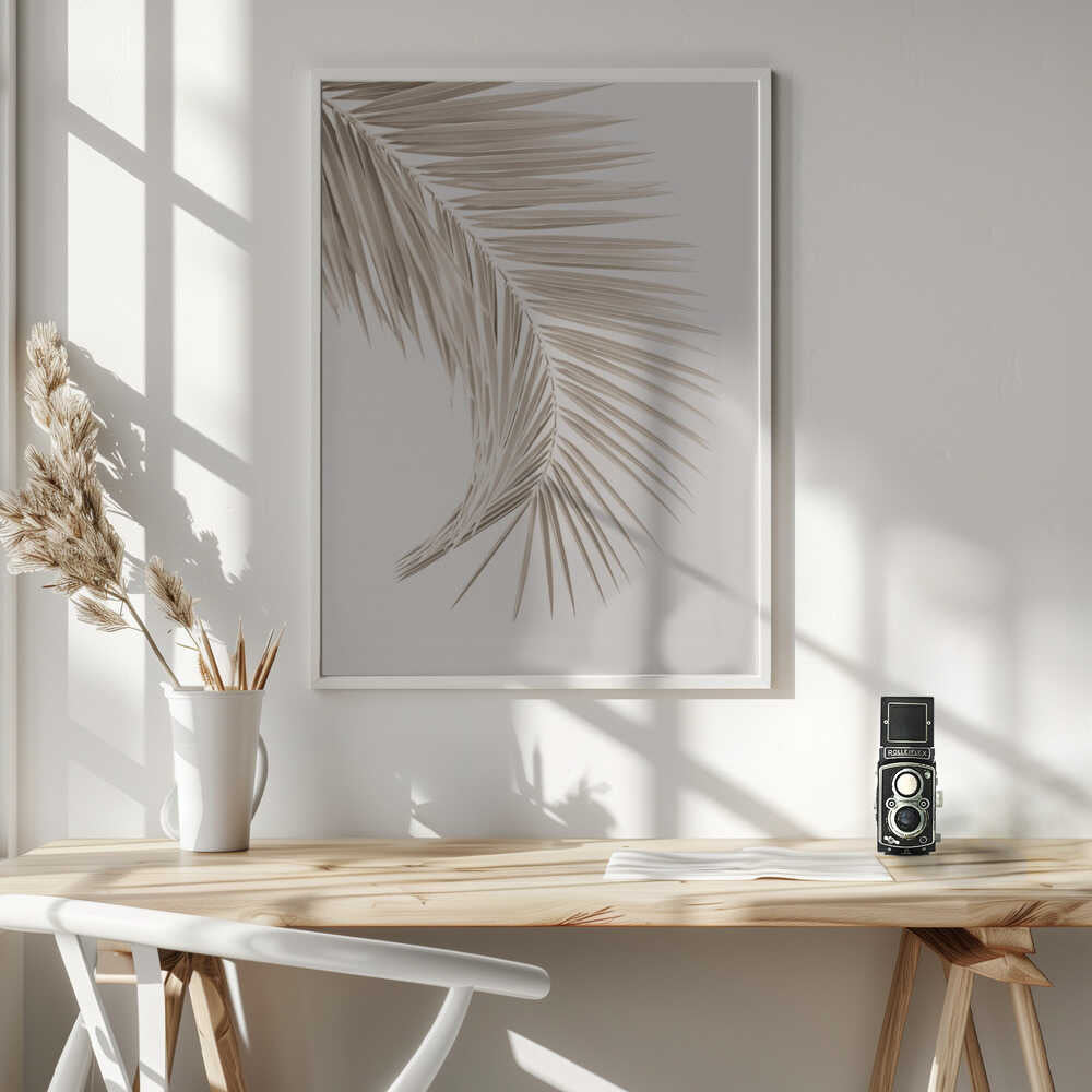 Tan Leaf Poster