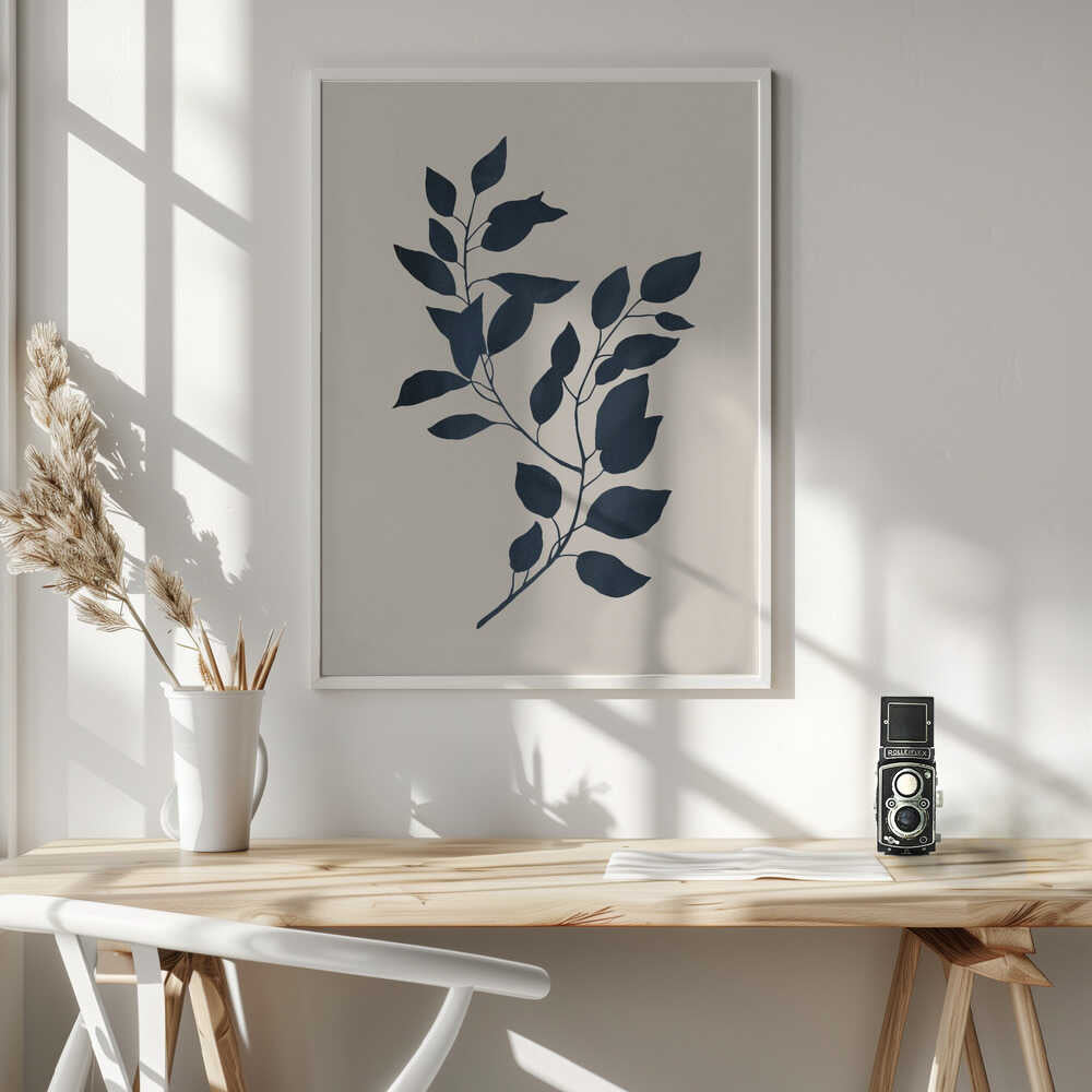 Botanical Silhouette 2 Poster