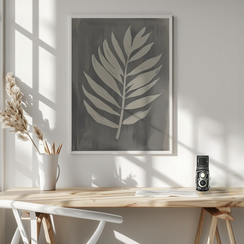 Palm Leaf Poster