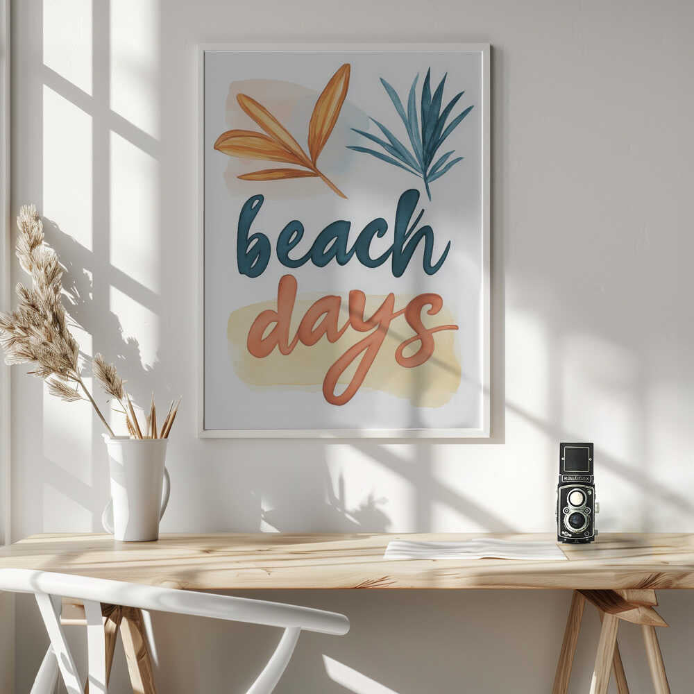 Sandy Serenity Poster