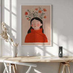 Floral Serenity Poster